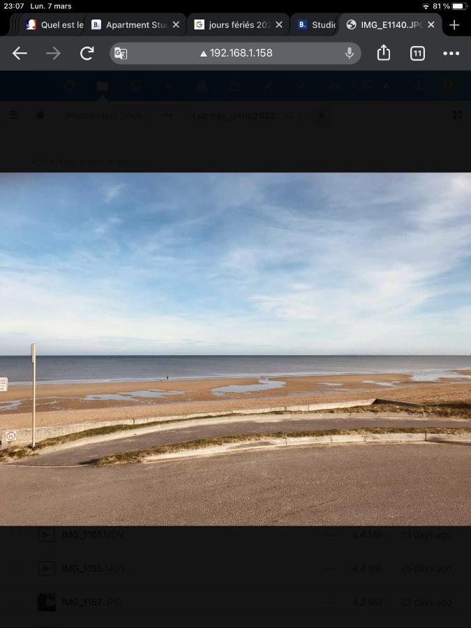 Studio Coeur De Luc/Mer Luc-sur-Mer Exteriér fotografie